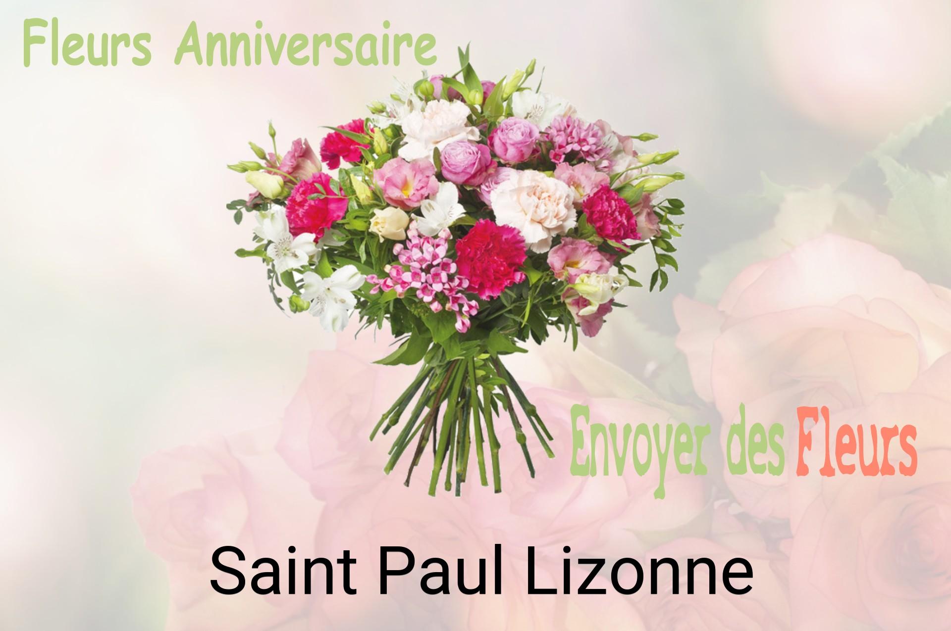 Bouquet de fleurs d’anniversaire livré à Saint-Paul-Lizonne
