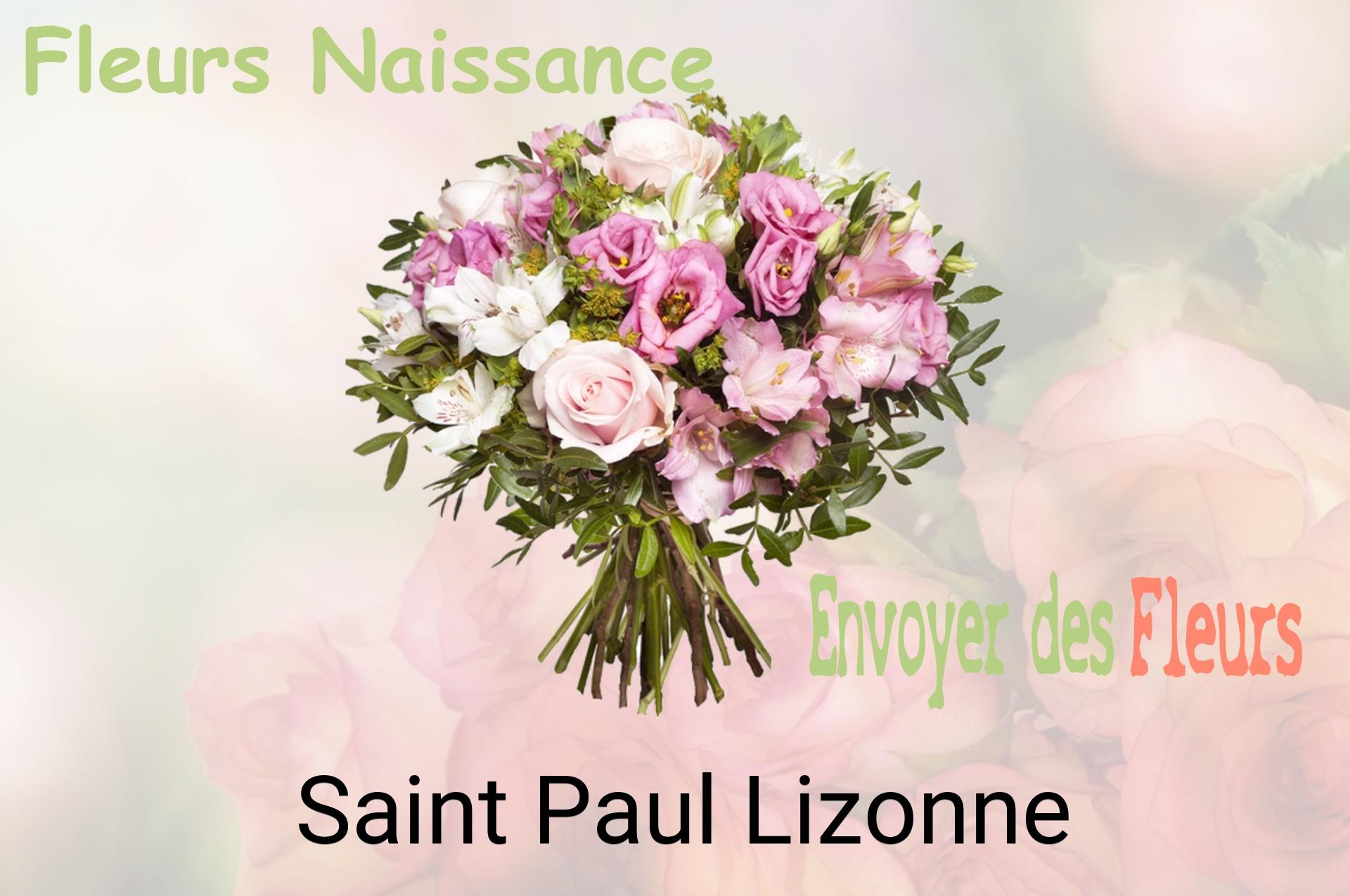 Bouquet de fleurs de naissance livré à Saint-Paul-Lizonne
